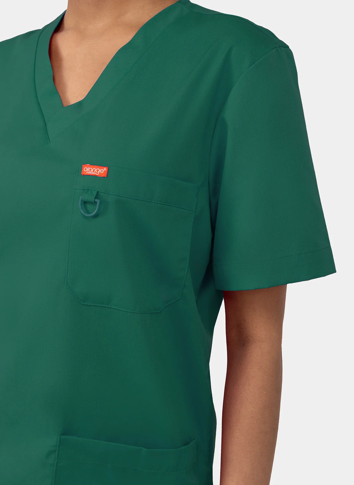 Unisex Orange Standard Balboa Scrub Top - Hunter - Image 5